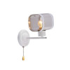 Бра E27*60W 10725/1 WH+CR