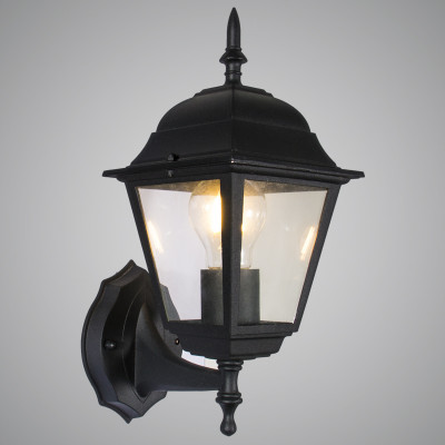 Светильник уличный настенный 17061-S-WU черный 1*E27 h355, SHJ20