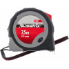 Рулетка Continuous fixation 7,5м*25мм, двухкомпонентный корпус, двойная плавная фиксация//Matrix