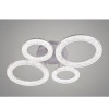 Светильник LED 104W 3000-6000K DIMMER ПДУ 60393/2+2 WH