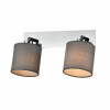 Светильник спот 2хE14 Rivoli Perlita 7058-702 40Вт поворотный с выключателем Эра (1)