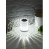 СТАРТ св-к декор. настольный 2LED Crystal Rose mini акк.1000mAh сенсор/димм 2-4-6K 130x90 USB-шнур