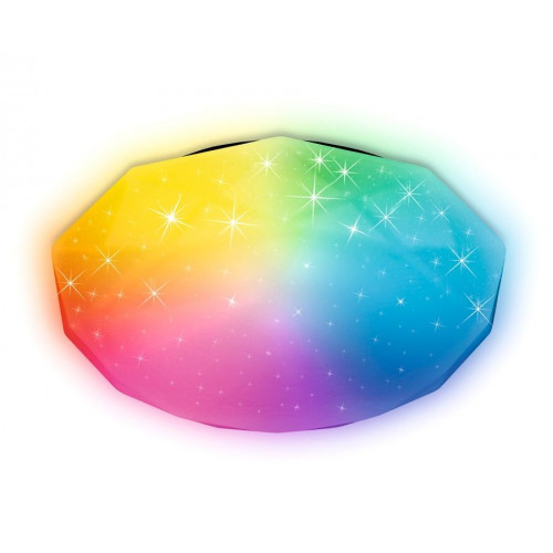 Светодиодный управляемый светильник люстра Ambrella 80W (6000 lm) LED RGB: идеальное сочетание красоты и функциональности