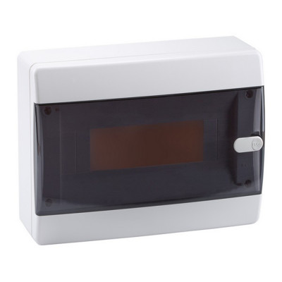 КЭАЗ Корпус пластиковый Навесной OptiBox P-CNK-1-06-IP41 Прозрачная черная дверь145774К