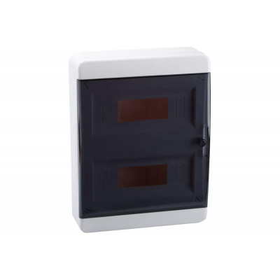 КЭАЗ Корпус пластиковый Навесной OptiBox P-CNK-1-18-IP41 Прозрачная черная дверь145777К