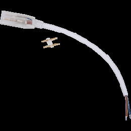 Кабель питания 220V 12x7 150мм с муфтой и разъем. IP68 SCJN12ESB Ecola