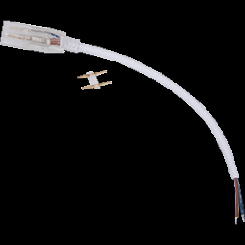 Кабель питания 220V 12x7 150мм с муфтой и разъем. IP68 SCJN12ESB Ecola