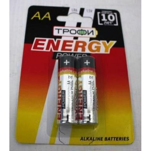 Батарейка LR 6 Трофи Energy Power б/б 96Box (384)