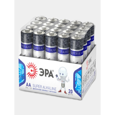 Батарейка LR 6 Эра Super б/б 20Box 