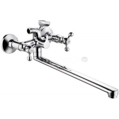 Смеситель для ванны GROSS AQUA 7088039С-35L(F) Yota с длинным изливом (8)