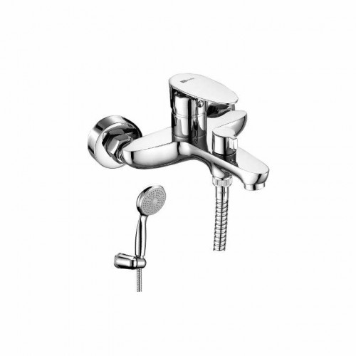 Смеситель для ванны Hepo короткий излив настенный LeMark LM0214C