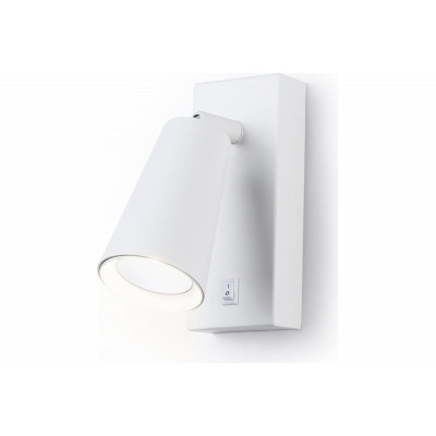 Светильник спот 1хGU10 TA13141 WH белый IP20 145*60*90 выключатель Ambrella
