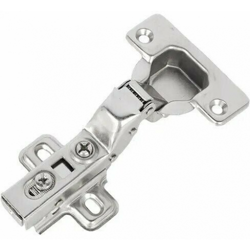 Петля 4-шарнирная `SANBERG` полунакл с доводч 3D Clip-On (ник) EPX35CO110HO регулировка в 3 плоскостях (10702070/090622/3173905, КИТАЙ)
