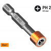 Бита с ограничителем глубины E6.3 Ph2-50мм,  2 шт карта LIMITER