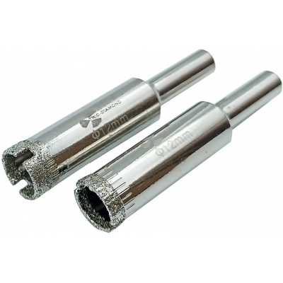 Алмазная коронка TRIO-DIAMOND Керамика, кафель 400012 Ø12x33 (2шт)
