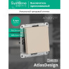 AtlasDesign Песочный Выключатель 1-клавишный,сх.1, 10АХ, механизм