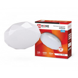 ASD/InHome св-к св/д декоративный 24W(1560lm) 4000K 4K 300x55 IP40 DECO ДАЙМОНД 3679