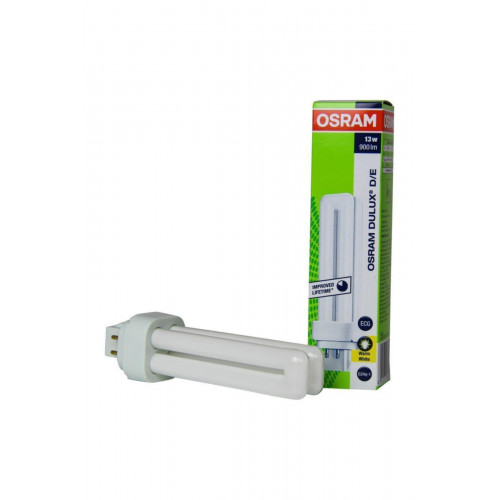 Лампа люминесцентная Osram "Dulux" D/E 18W/830 G24q-2