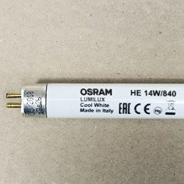 Лампа линейная люминесцентная ЛЛ 14вт T5 HE 14/840 G5 белая Osram