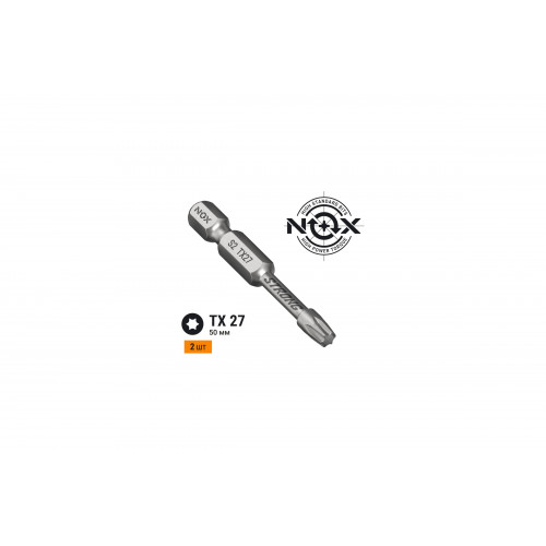 Бита torsion E6,3 Tx20-50, 2 шт карта STRONG