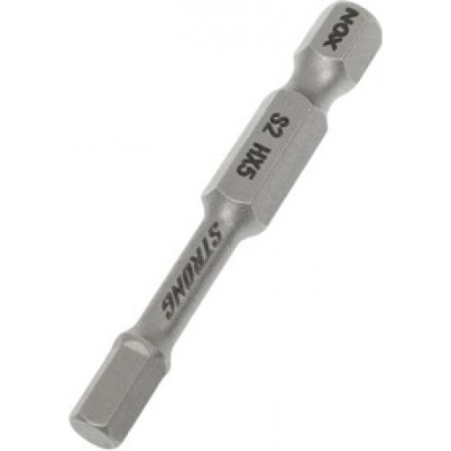 Бита torsion E6,3 Hex5-50, 2 шт карта STRONG