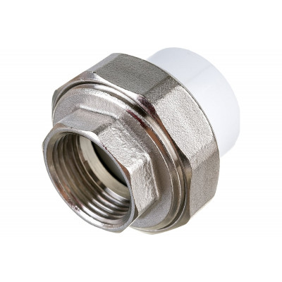 Муфта PP-R комбинированн разъемн Дн25х3/4" ВР (100/25) Valfex 10155020