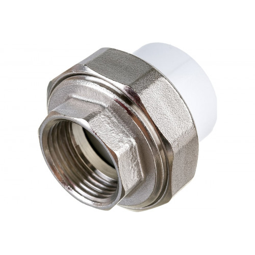 Муфта PP-R комбинированн разъемн Дн25х3/4" ВР (100/25) Valfex 10155020