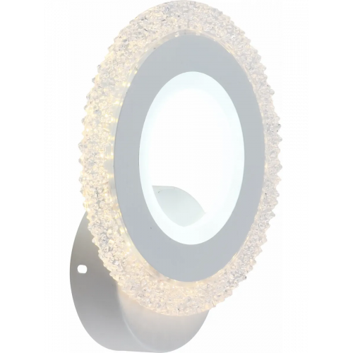 Бра LI8431B/1 WH белый LED 18W 3000-6500K d195, HN23