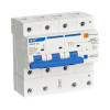 Диф. автомат NXBLE-125 3P+N 100А, х-ка C 30мА, 10кА (R) CHINT
