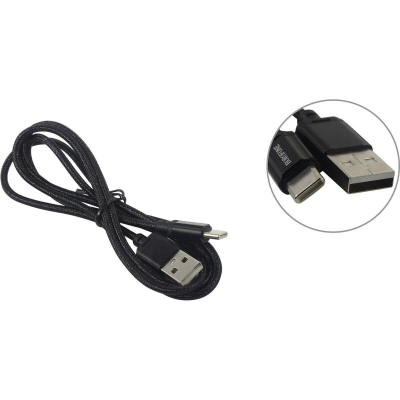 Кабель BOROFONE BX87 Sharp Type-C  1 метр, черный
