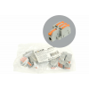 STEKKER клемма разв. с рычагом LD220-103 1вх/3вых 0,2-4мм2, 32А
