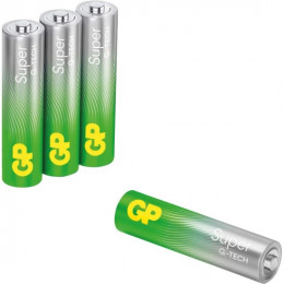 Батарейка LR 6 GP Super G-Tech 3+1xBL