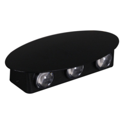 Светильник настенный 86853-9.2-006KT LED6W BK