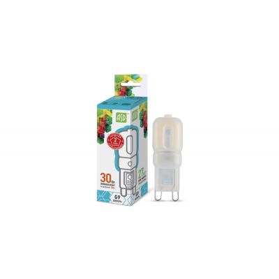 Лампа светодиодная LED-JCD-standard 3Вт 230В G9 3000К 270Лм ASD