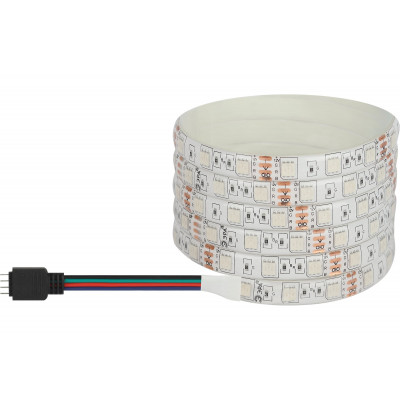 Лента светодиодная LS 50RGB-60/65 60LED 14.4Вт/м 12В IP65 мультиколор LLT