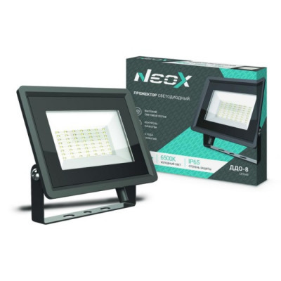 Прожектор светодиодный ДДО-8 50Вт 230В 6500К 5250Лм 105Лм/Вт IP65 NEOX