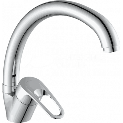 Смеситель для кухни POTATO P41215 ø40 п/шп БОК руч