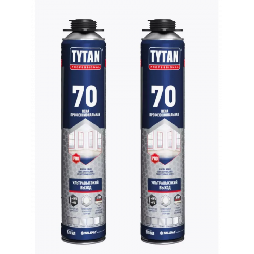 Пена профессиональная 70 зимняя Tytan Professional 870 мл.