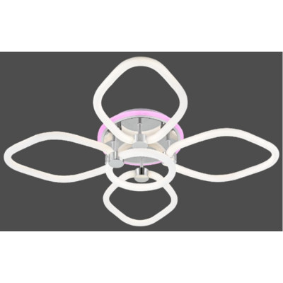 Люстра светодиодная  LED 5226/114 WH+CR