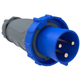 Вилка эл. каб. 63А 2P+PE 220В IP67 MAGNUM ССИ-033