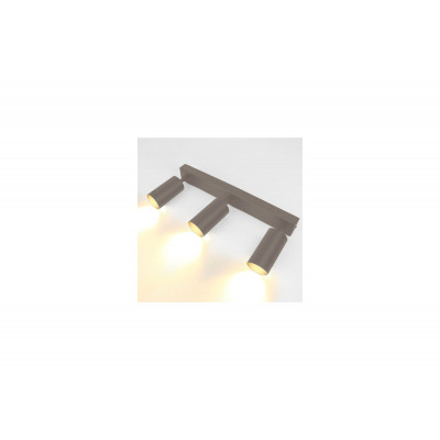 General св-к накл спот под лампу GU10 55x100 Башня графит GWL-3GU10-M-IP20 661826