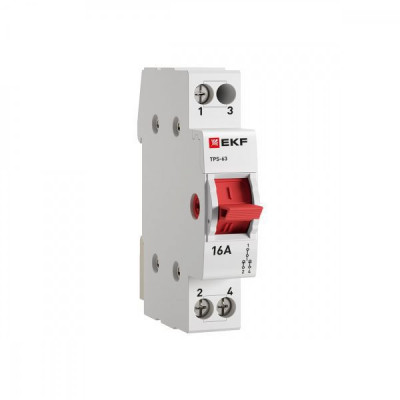 Переключатель трехпозиционный ТПС-63 1P 16А PROxima EKF TPS116