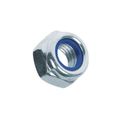 Гайка DIN 985 с нейлоновой вставкой, цинк М 8 уп. - 8 шт. SteelRex
