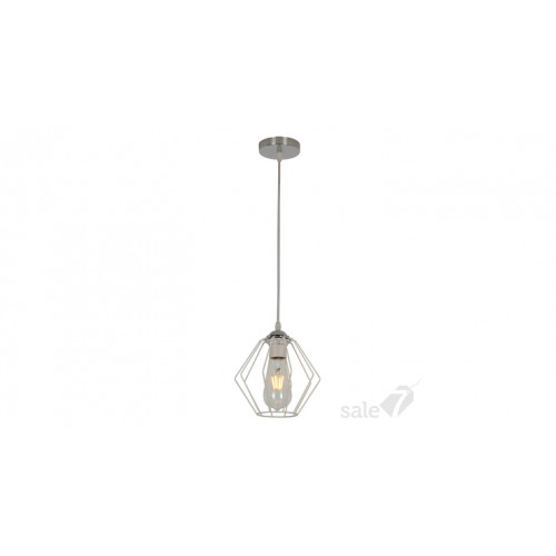 ЛЮСТРА ПОДВЕСНАЯ 1*60ВТ E27 MD.3099-1-P WH+CH