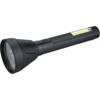 Фонарь Navigator NPT-CP32-ACCU пласт.1LED,10Вт+1COB,2Вт, Li-Ion 3Ач,4реж (30)