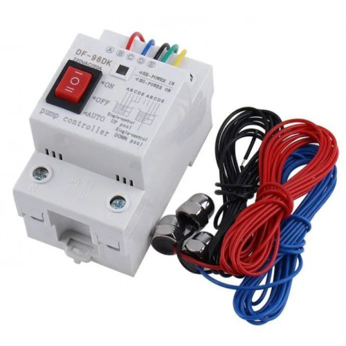 Реле контроля уровня жидкости DF-96DK 220v/20A 3датчика в комплекте