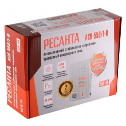 Однофазный стабилизатор инверторного типа РЕСАНТА АСН-550/1-И