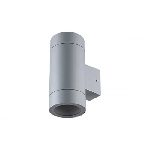 Светильник накладной Ecola GX53 LED 8013A IP65 Цилиндр металл. 2 х GX53 Cатин-хром 205 х 140x FS53C2ECH