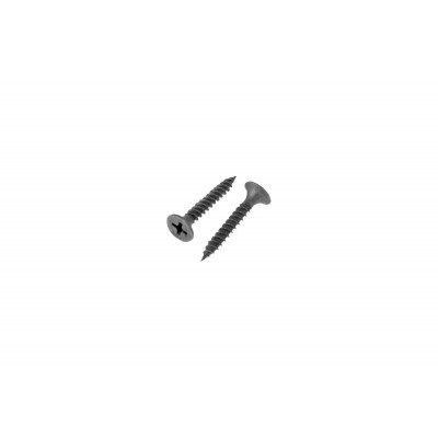 Саморез для ГКЛ мелкая резьба, оксид 3,5х 25 кор. с ок. - 350 шт. SteelRex