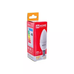ASD/inHome VC свеча C37 E14 11W(820lm) 3000К 3K (без пульсации) 0464